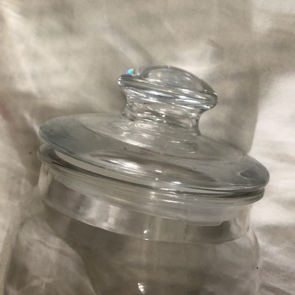 Glass cookie jar - Picture 4 of 5